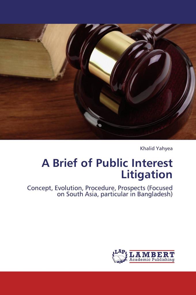 A Brief of Public Interest Litigation