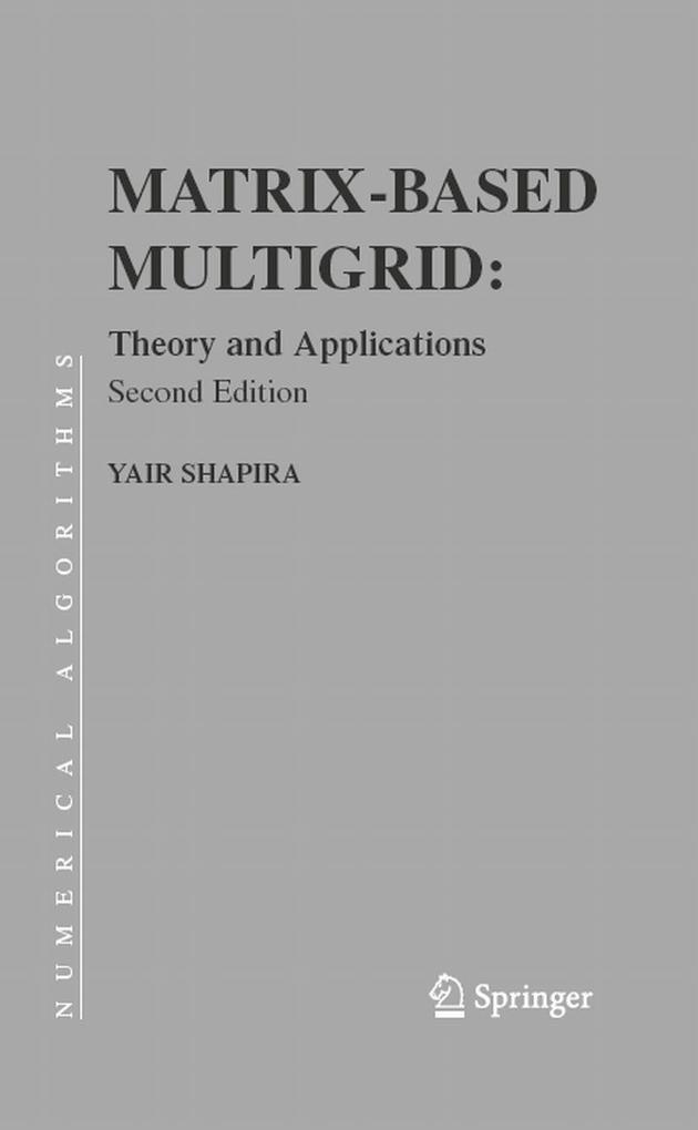 Matrix-Based Multigrid