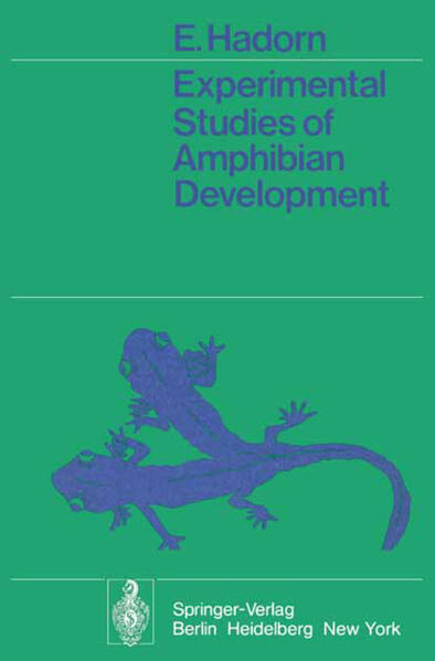 Experimental Studies of Amphibian Development - E. Hadorn