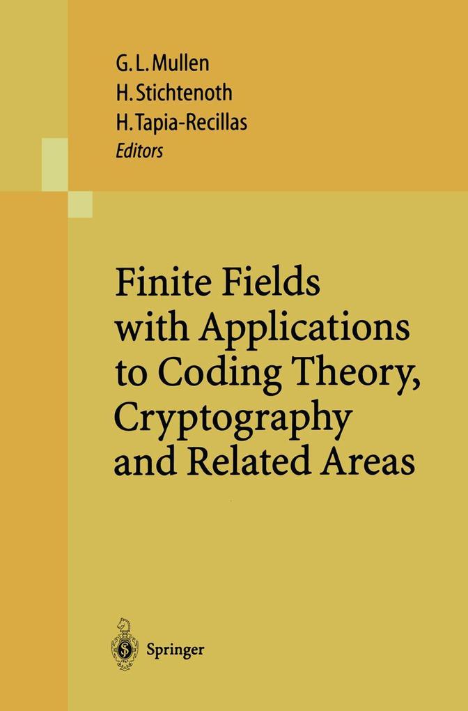 Finite Fields with Applications to Coding Theory Cryptography and Related Areas