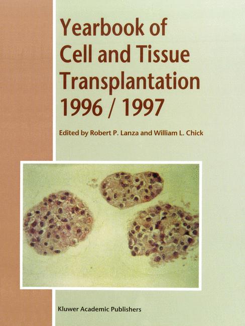 Yearbook of Cell and Tissue Transplantation 19961997