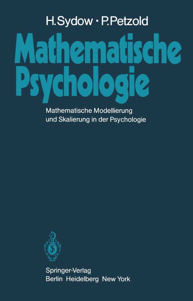 Mathematische Psychologie - P. Petzold/ H. Sydow