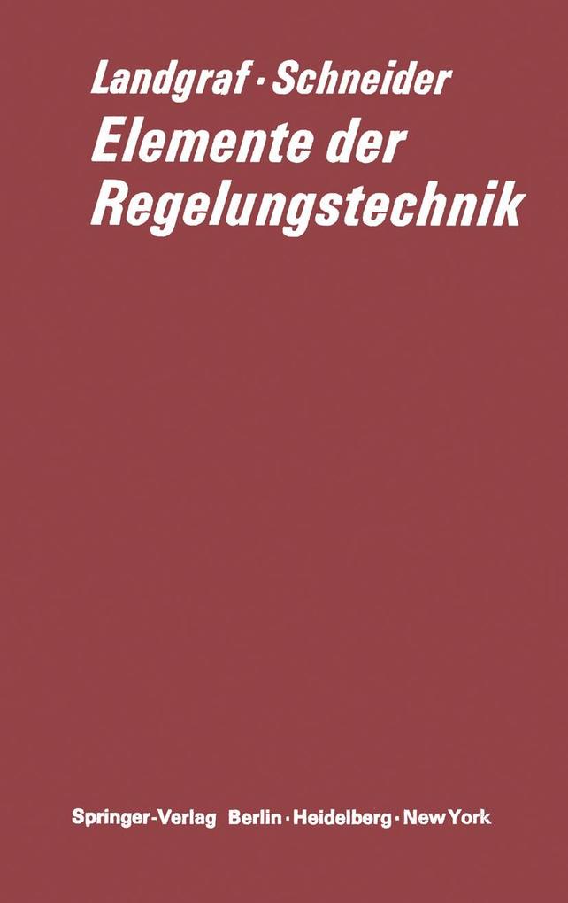 Elemente der Regelungstechnik