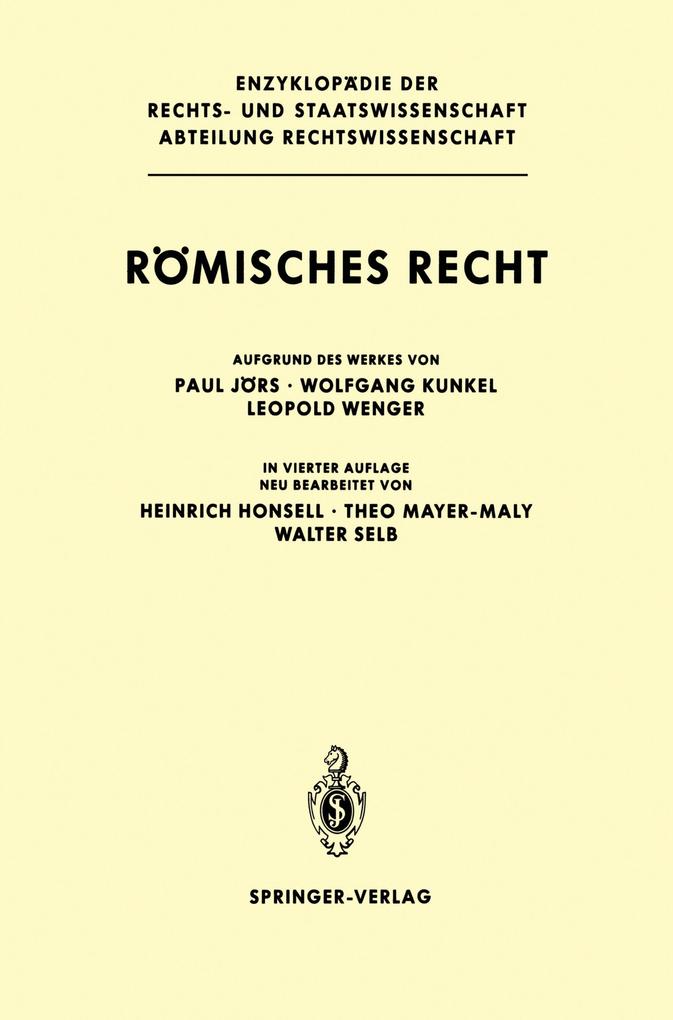 Römisches Recht