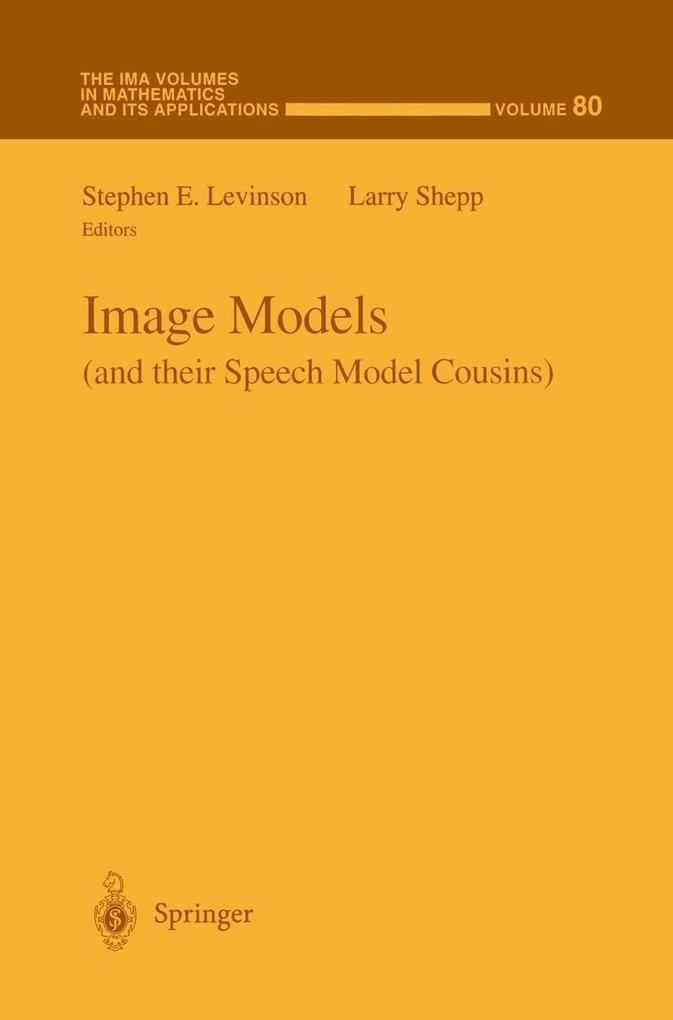 Image Models (and their Speech Model Cousins)