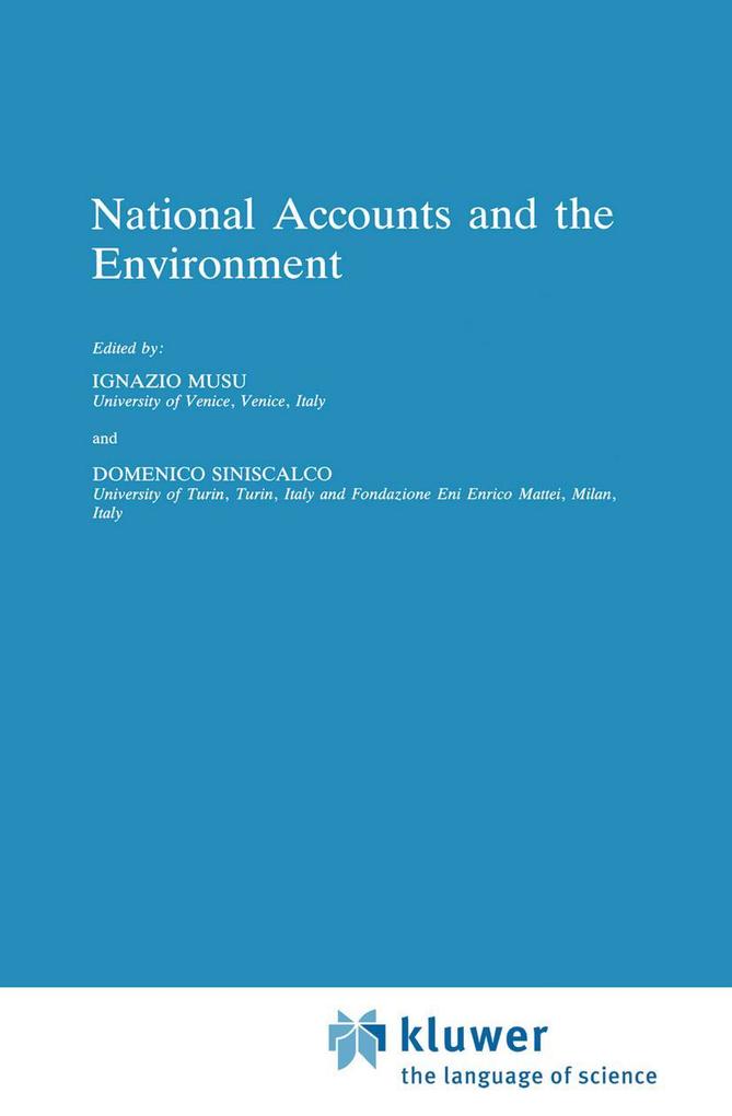 National Accounts and the Environment