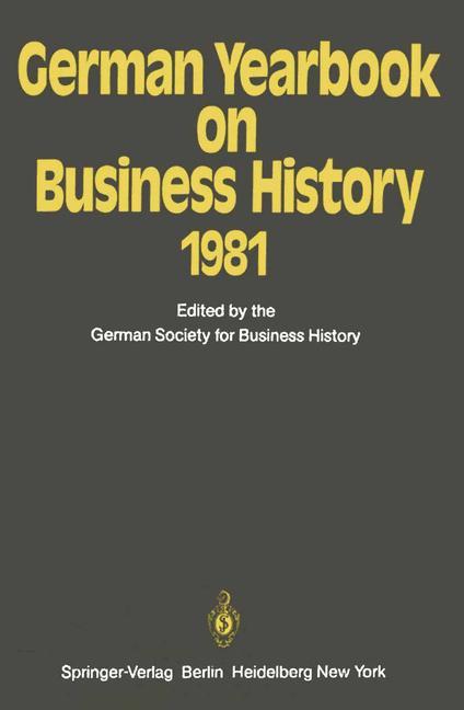 German Yearbook on Business History 1981