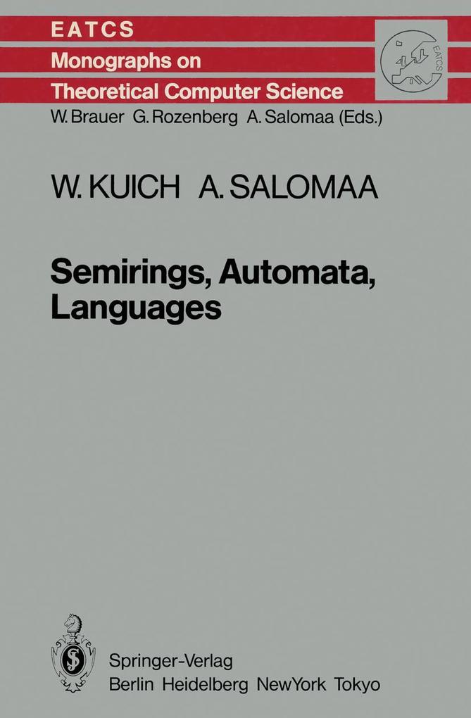 Semirings Automata Languages