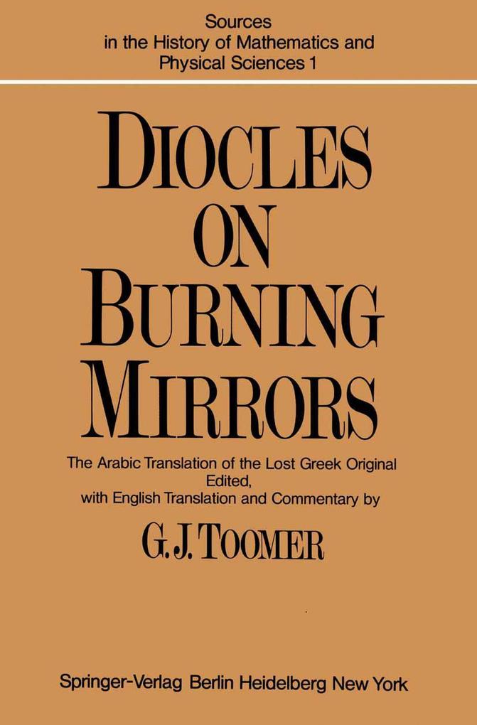 DIOCLES On Burning Mirrors