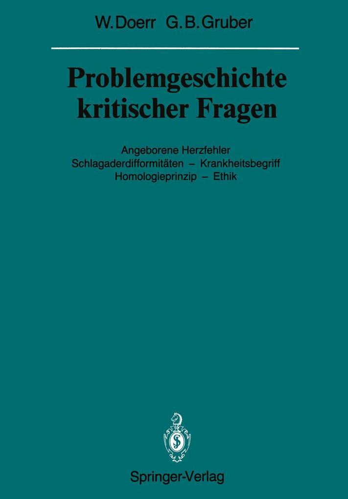 Problemgeschichte kritischer Fragen