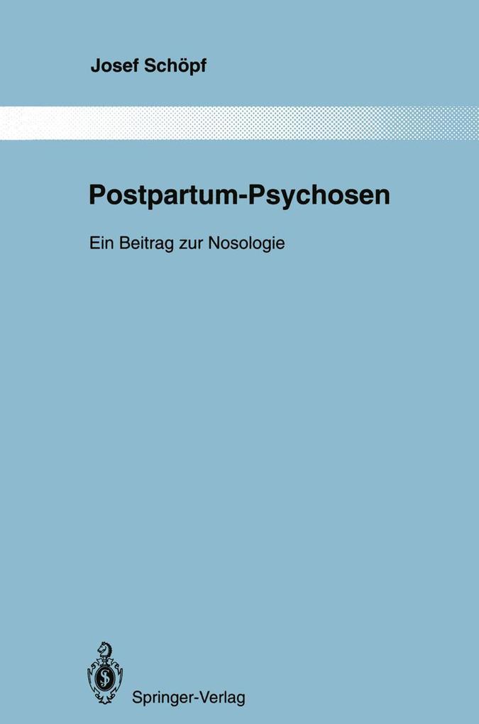 Postpartum-Psychosen