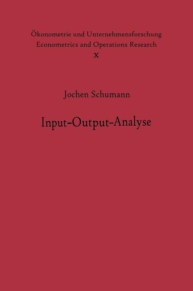 Input-Output-Analyse