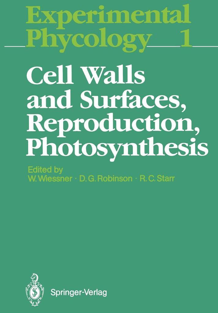 Cell Walls and Surfaces Reproduction Photosynthesis