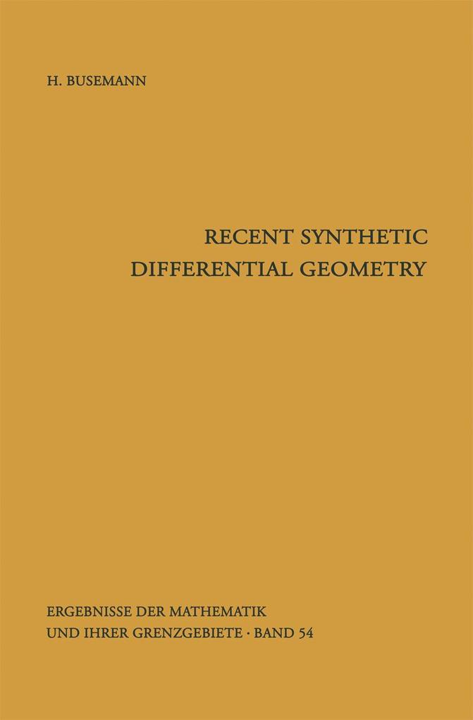 Recent Synthetic Differential Geometry