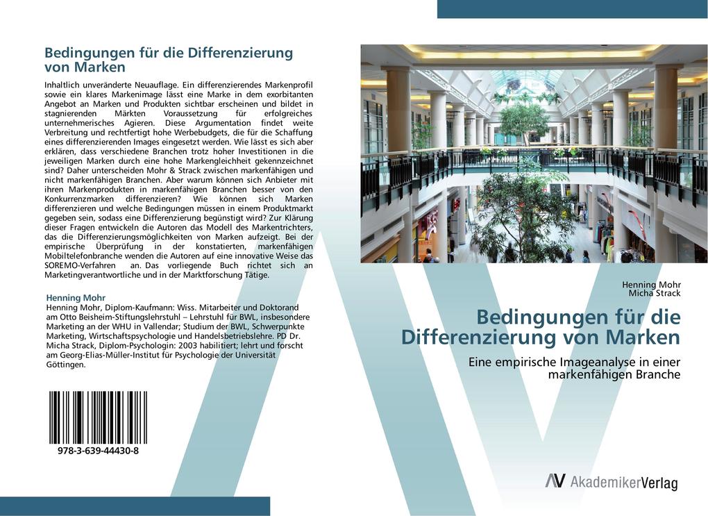 Bedingungen für die Differenzierung von Marken