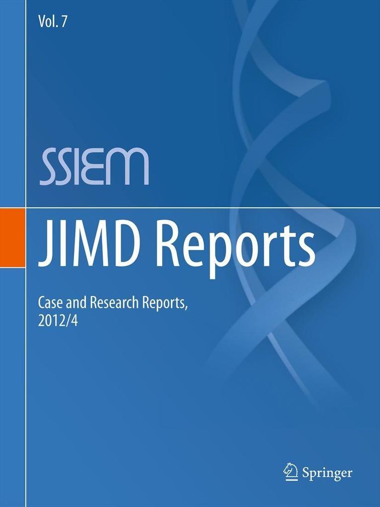 JIMD Reports - Case and Research Reports 2012/4