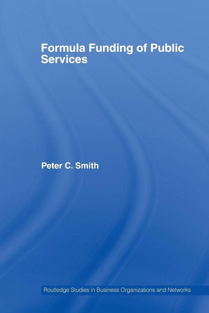 Formula Funding of Public Services