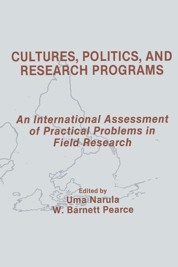 Cultures Politics and Research Programs