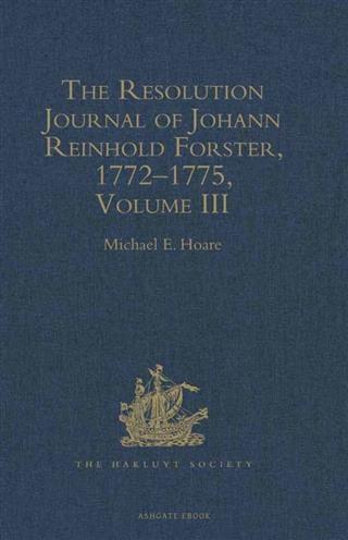 Resolution Journal of Johann Reinhold Forster 1772-1775