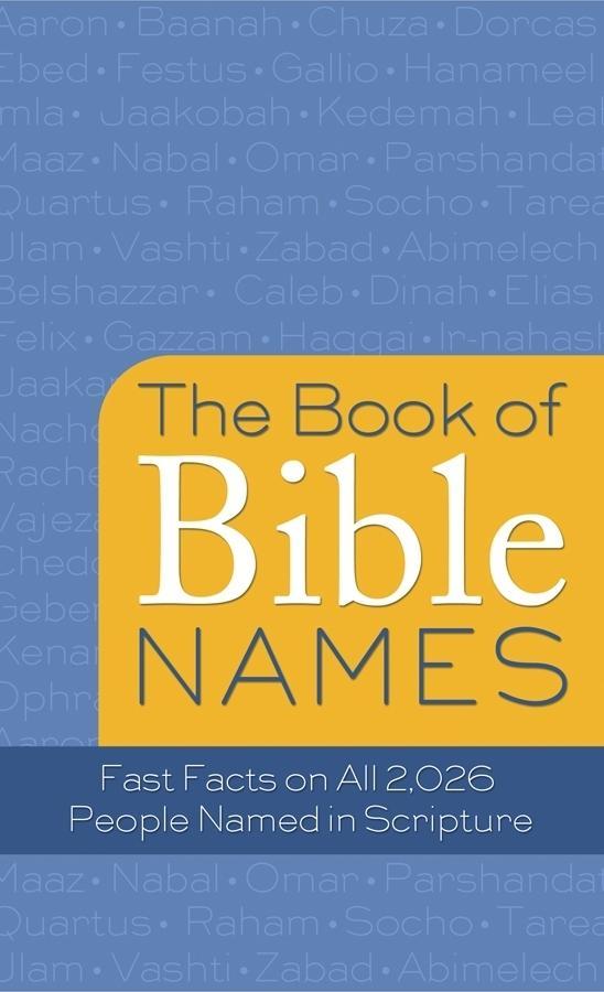 Book of Bible Names