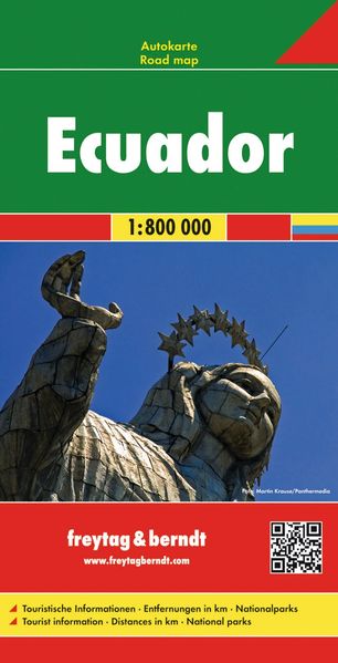 Ecuador Autokarte 1:800.000