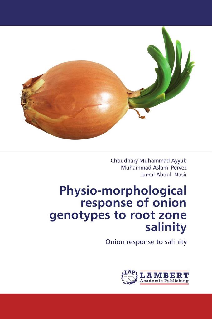 Physio-morphological response of onion genotypes to root zone salinity