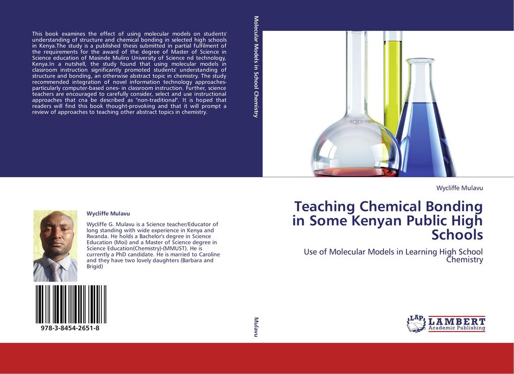 Teaching Chemical Bonding in Some Kenyan Public High Schools