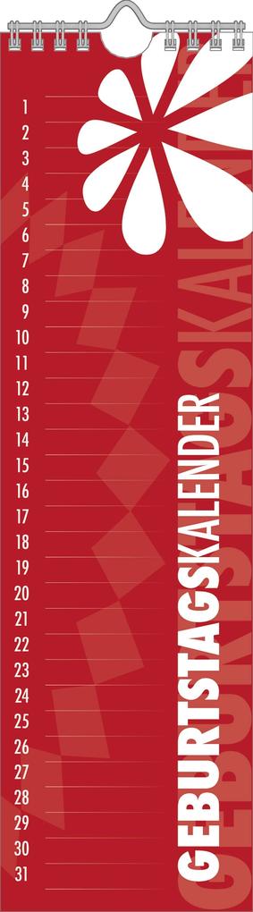 Geburtstagskalender Mini