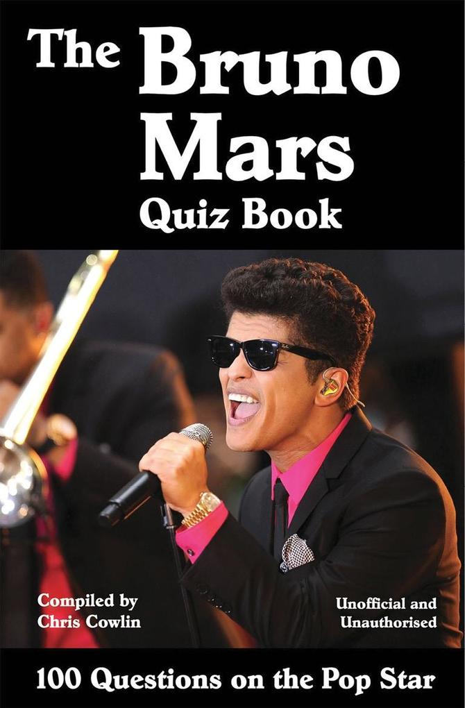 Bruno Mars Quiz Book
