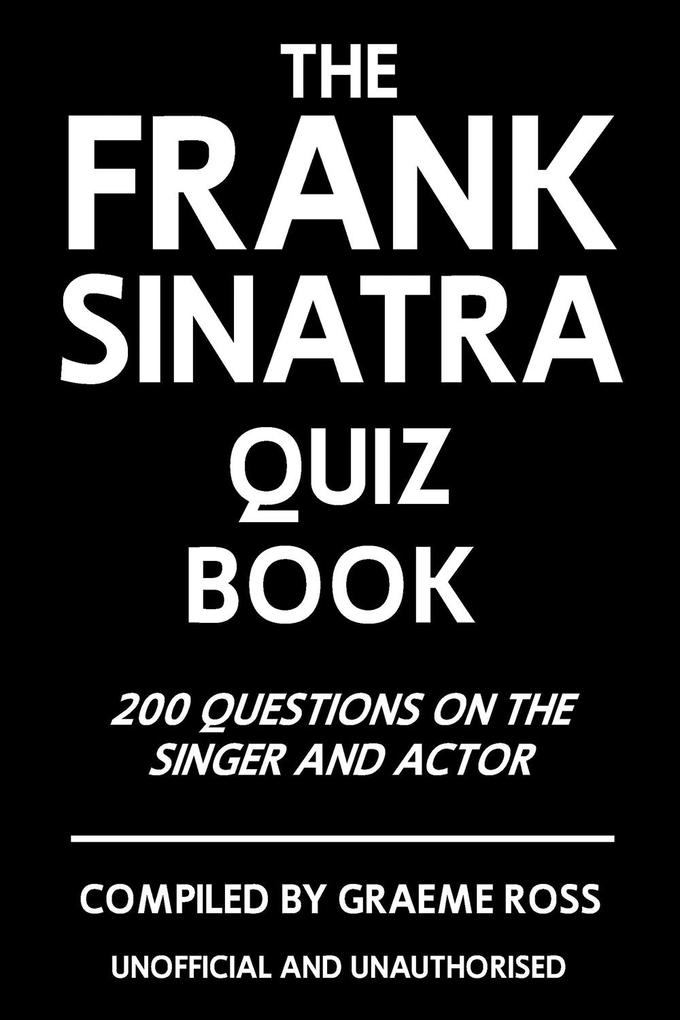 Frank Sinatra Quiz Book