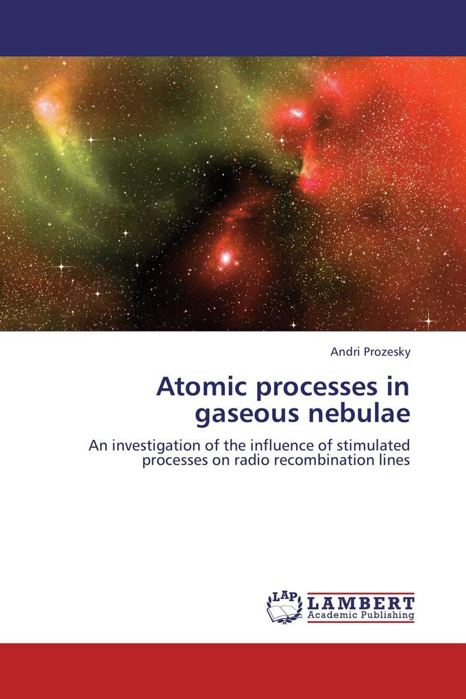 Atomic processes in gaseous nebulae