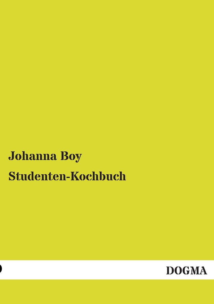 Studenten-Kochbuch