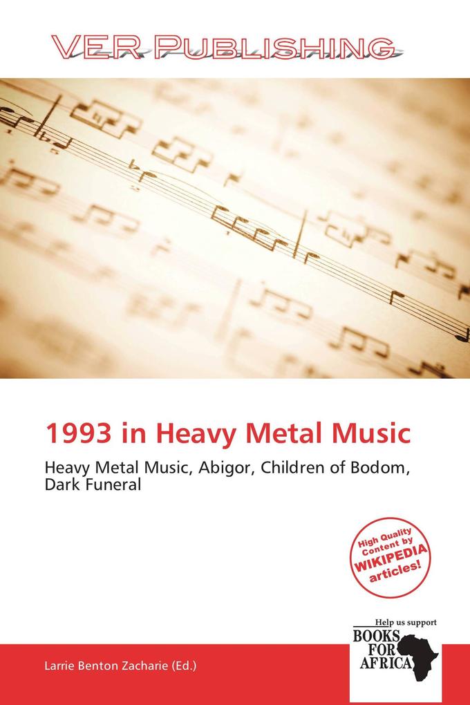 1993 in Heavy Metal Music