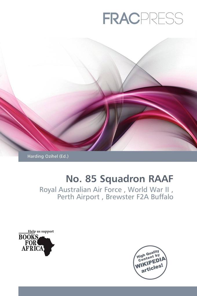 No. 85 Squadron RAAF