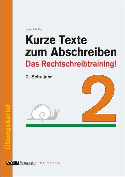 Stolz Pfeiffer:kurze Texte Zum Abschreiben.2, Schulbücher Von Karin Pfeiffer - Bild 3