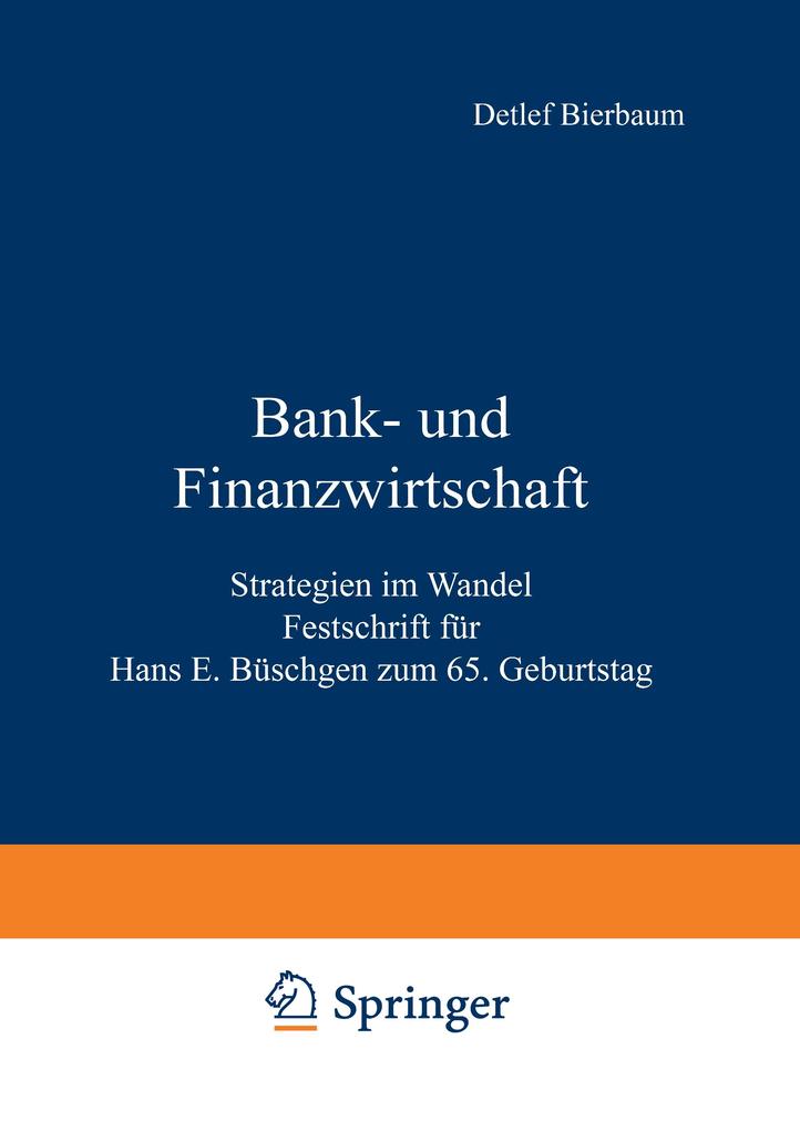 Bank- und Finanzwirtschaft