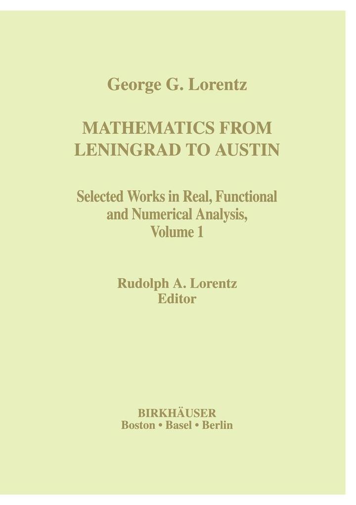 Mathematics from Leningrad to Austin