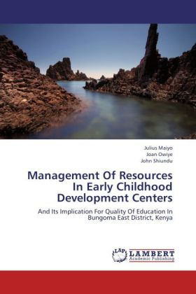 Management Of Resources In Early Childhood Development Centers
