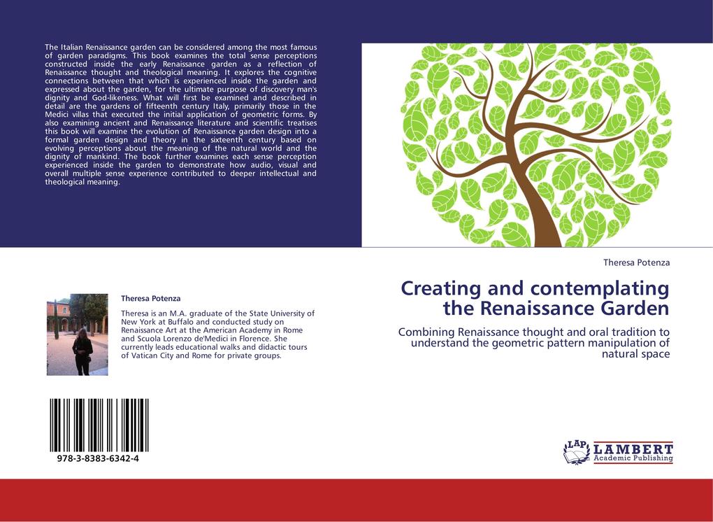 Creating and contemplating the Renaissance Garden