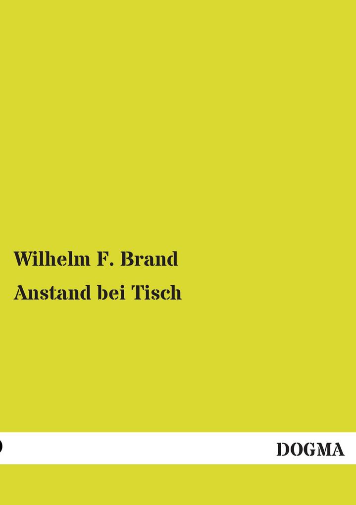 Anstand bei Tisch