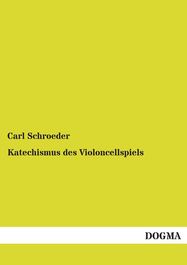 Katechismus des Violoncellspiels