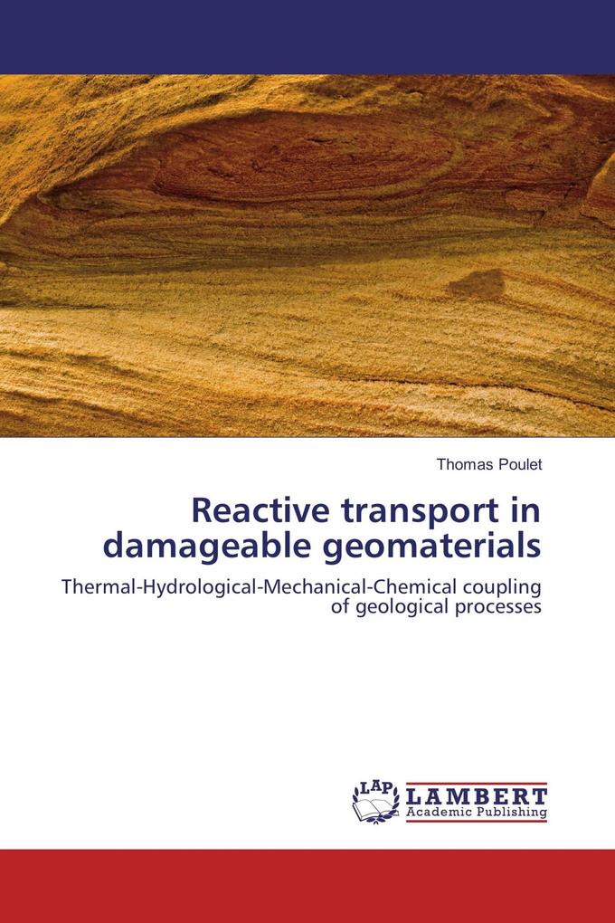 Reactive transport in damageable geomaterials