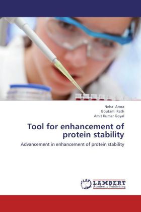 Tool for enhancement of protein stability - Neha Arora/ Goutam Rath/ Amit Kumar Goyal