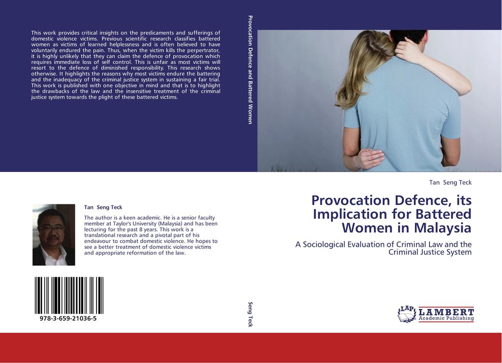 Provocation Defence its Implication for Battered Women in Malaysia