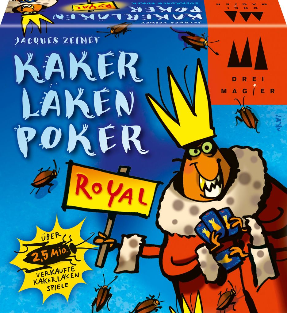 Kakerlakenpoker Royal Drei Magier Kartenspiel