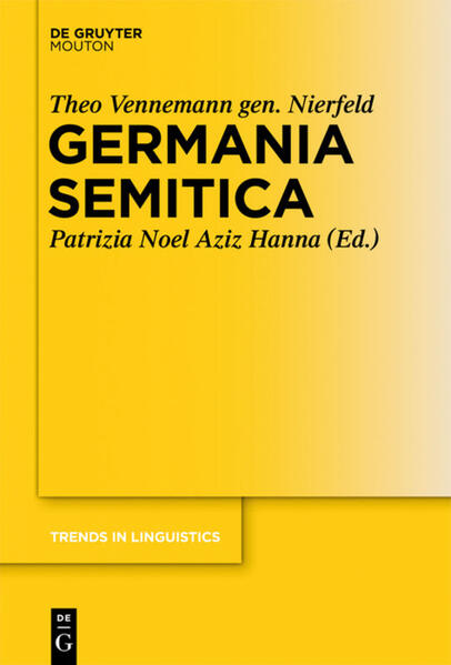 Germania Semitica - Theo Vennemann gen. Nierfeld