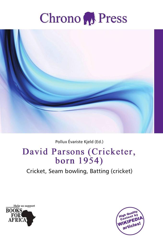 David Parsons (Cricketer born 1954)