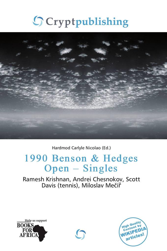 1990 Benson & Hedges Open - Singles