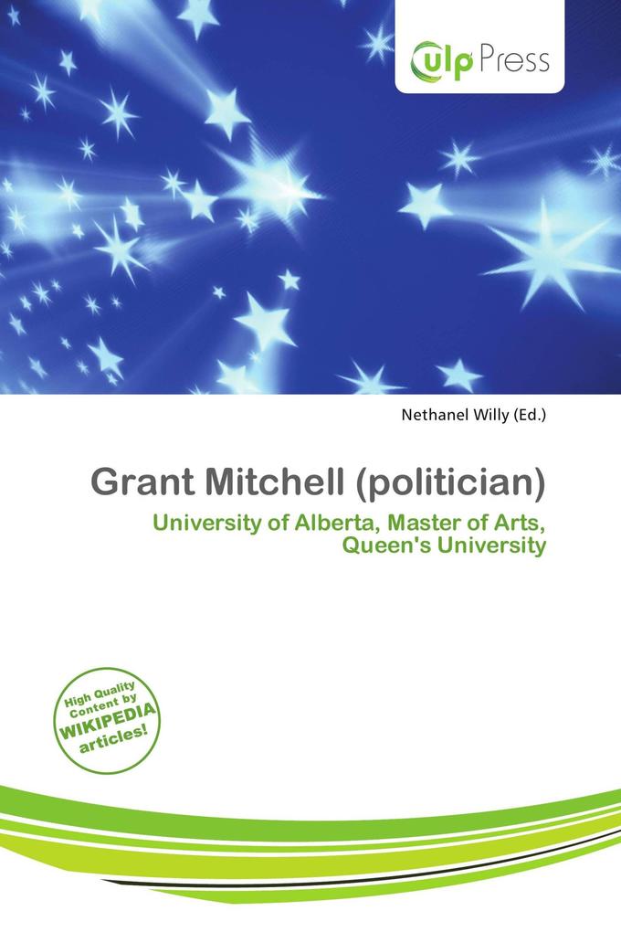 Grant Mitchell (politician)