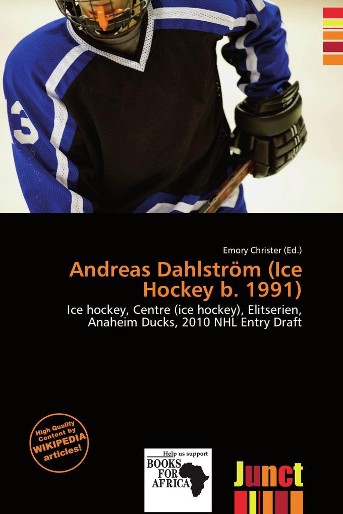 Andreas Dahlström (Ice Hockey b. 1991)